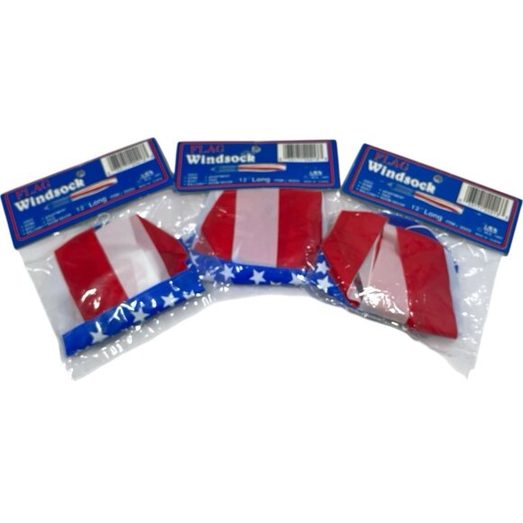 Vintage NCE Flag Windsock 12